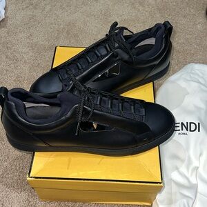 Fendi monster low top mens sneakers